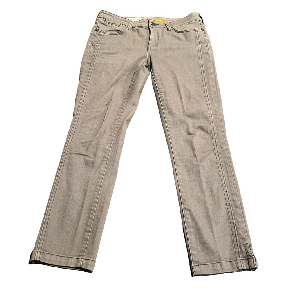 Pilcro and the Letterpress Anthropologie Skinny Mid Rise Crop Ankle Pants 27